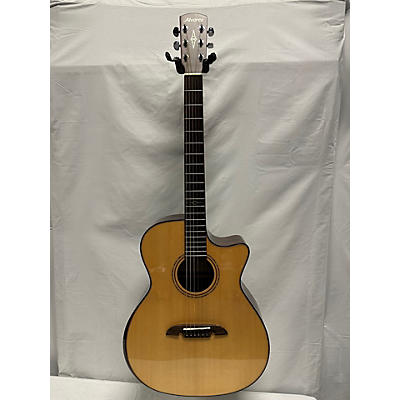 Alvarez Used Alvarez AG710CE Grand Auditorium Natural Acoustic Electric Guitar