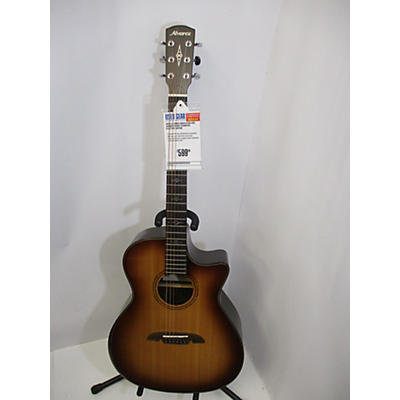 Alvarez Used Alvarez AGE910-Deluxe Shadow Burst Acoustic Electric Guitar