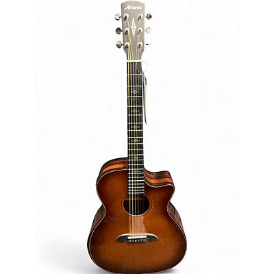 Used Alvarez AGE950 Tobacco Acoustic Guitar