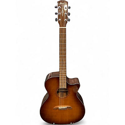 Used Alvarez AGE95CESHB Tobacco Burst Acoustic Electric Guitar