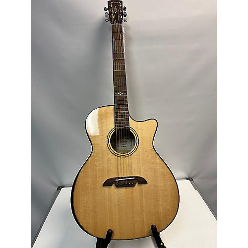 Alvarez Used Alvarez AGFM80CEAR Natural Acoustic Electric Guitar Natural