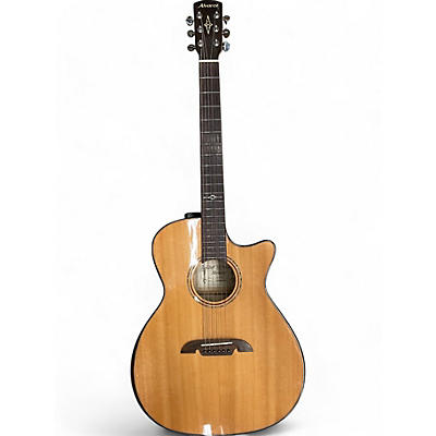 Alvarez Used Alvarez AGFM80CEAR Natural Acoustic Electric Guitar