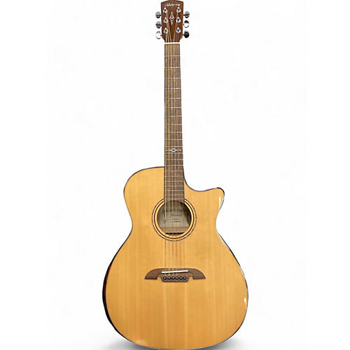 Alvarez Used Alvarez AGFM80CEAR Natural Acoustic Electric Guitar Natural