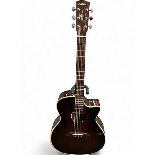 Alvarez Used Alvarez AGW770CEAR Brown Sunburst Acoustic Electric Guitar Brown Sunburst