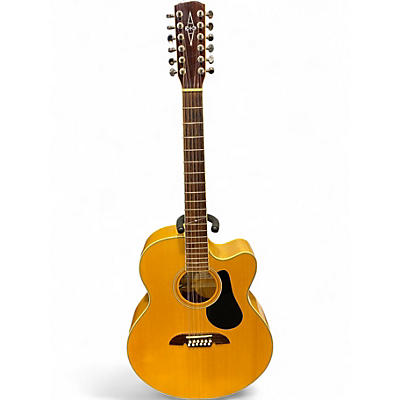 Used Alvarez AJ-60SC Natural 12 String Acoustic Guitar