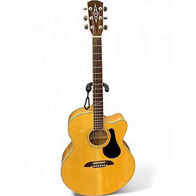 Alvarez Used Alvarez AJ 60SC Natural Acoustic Electric Guitar