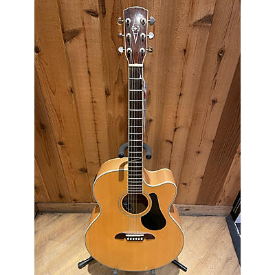 Alvarez Used Alvarez AJ60SC Natural Acoustic Electric Guitar