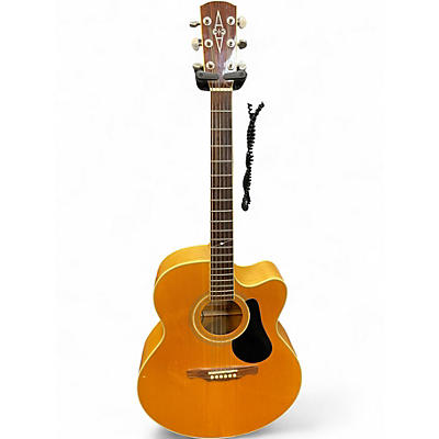 Used Alvarez AJ60SC Natural Acoustic Electric Guitar