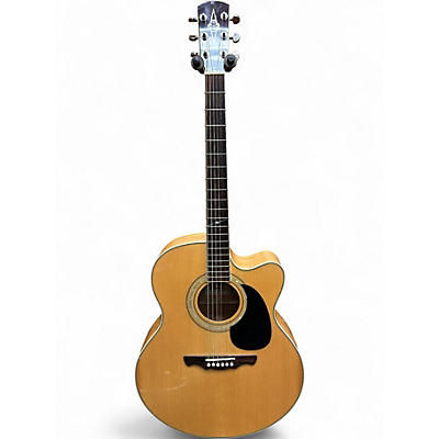 Used Alvarez AJ60SC Natural Acoustic Electric Guitar