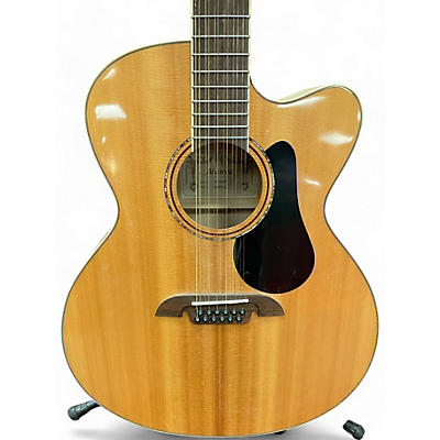 Alvarez Used Alvarez AJ80CE Artist Series Jumbo Natural Acoustic Electric Guitar