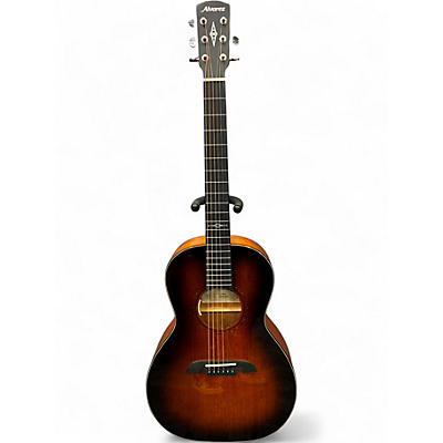 Used Alvarez AMP660ESHB 2 Color Sunburst Acoustic Electric Guitar