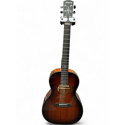 Used Alvarez AMP660ESHB SUNBURST NAT Acoustic Electric Guitar