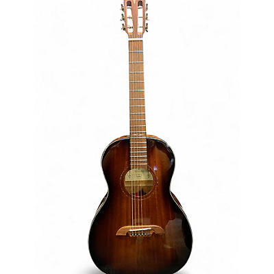 Used Alvarez AP66 Parlor SHADOWBURST Acoustic Guitar