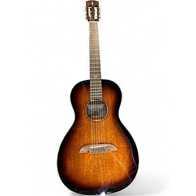 Used Alvarez AP66 Parlor Shadowburst Acoustic Guitar