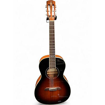 Used Alvarez AP66 Parlor Vintage Sunburst Acoustic Guitar