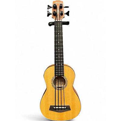 Used Alvarez AU60EBASS Natural Ukulele