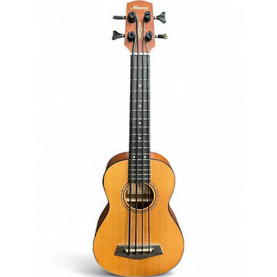 Used Alvarez AU60EBASS Natural Ukulele