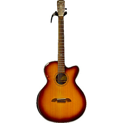 Alvarez Used Alvarez Abt710ce Baritone Natural Baritone Guitars