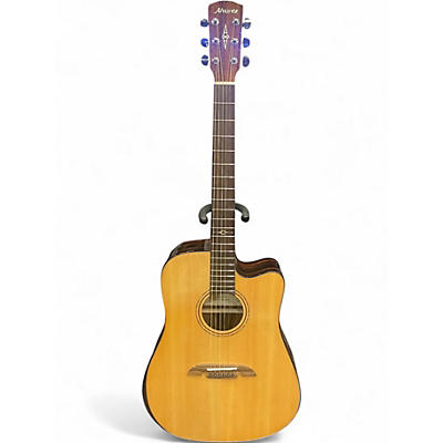 Used Alvarez Artist Elite Series ADE90CEAR Natural Acoustic Electric Guitar