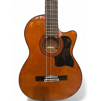 Used Alvarez Artist Series AC60SC Natural Classical Acoustic Electric Guitar