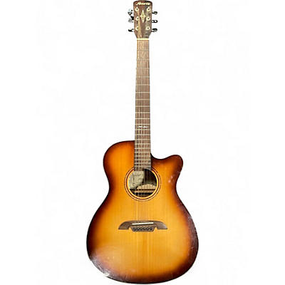 Used Alvarez Artist Series AF770CE Tobacco Burst Acoustic Electric Guitar