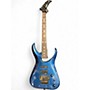 Used Alvarez DAVA Blue Solid Body Electric Guitar Blue