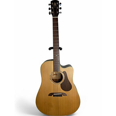 Used Alvarez DY65CE Yairi Series Dreadnought NATURAL Acoustic Electric Guitar