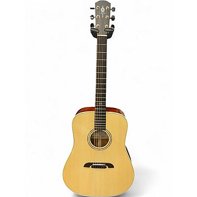 Used Alvarez DYM60HD Natural Acoustic Electric Guitar