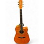 Used Alvarez FD60 Amber Acoustic Electric Guitar Amber