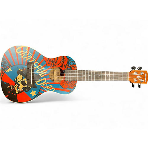 Used Alvarez GDU26C FILMORE GRATEFUL DEAD Ukulele GRATEFUL DEAD