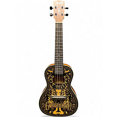 Used Alvarez GDU26C Tattoo Brown Ukulele