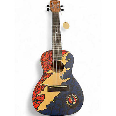 Used Alvarez Grateful Dead Natural Ukulele