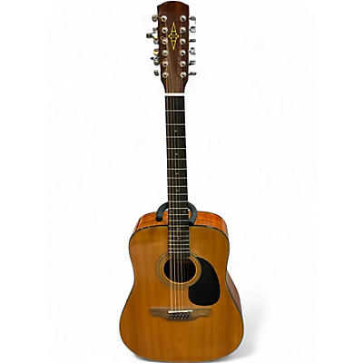 Used Alvarez J20312 Natural 12 String Acoustic Guitar