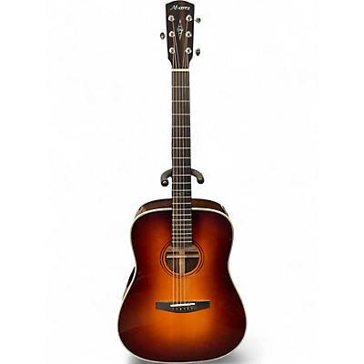 Used Alvarez LD70e Laureate Series Dreadnought Sunburst Acoustic Electric Guitar