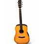Used Alvarez LD70e Natural Acoustic Electric Guitar Natural