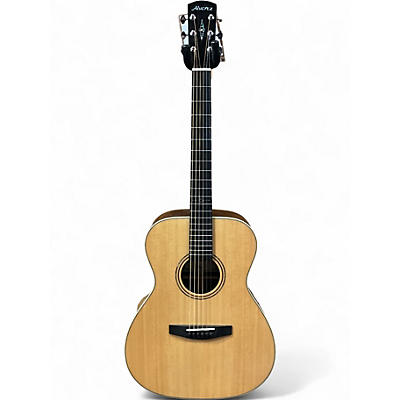 Used Alvarez LF70E Natural Acoustic Electric Guitar