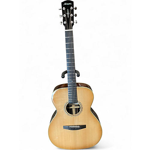 Used Alvarez LF70Le Natural Acoustic Electric Guitar Natural