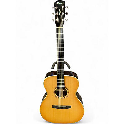 Used Alvarez LF710E Natural Acoustic Electric Guitar