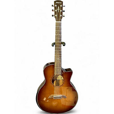 Used Alvarez LJE95 Little Jumbo Travel SHADOWBURST Acoustic Electric Guitar