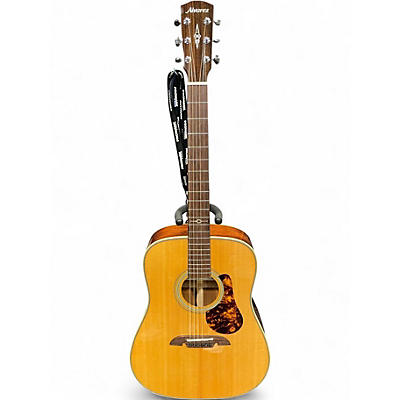 Used Alvarez MD60 HERRINGBONE Natural Acoustic Guitar