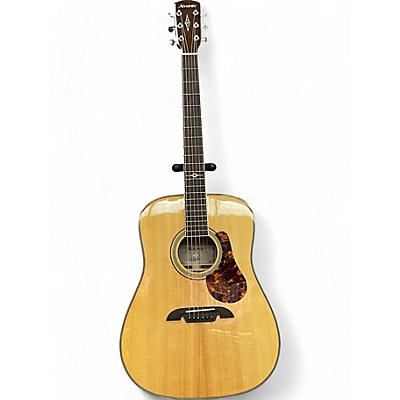 Alvarez Used Alvarez MD60 Herringbone Natural Acoustic Guitar