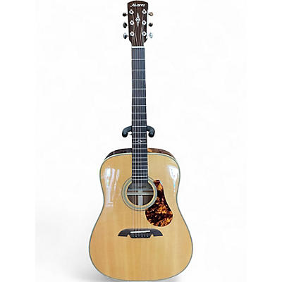 Used Alvarez MD60 Natural Acoustic Electric Guitar
