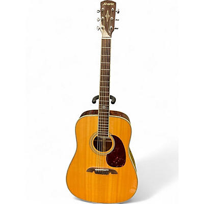 Used Alvarez MD60BG Dreadnought Natural Acoustic Guitar