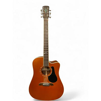 Used Alvarez MD60C Mahogany Acoustic Electric Guitar