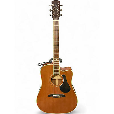 Used Alvarez MD60C Natural Acoustic Electric Guitar