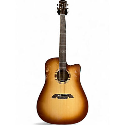 Used Alvarez MD60CESHB 2 Tone Sunburst Acoustic Electric Guitar