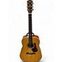 Used Alvarez MD60E Natural Acoustic Electric Guitar Natural