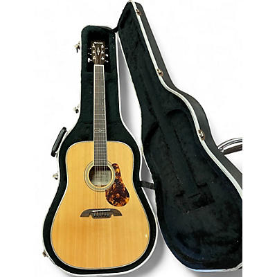 Used Alvarez MD60EBG Natural Acoustic Electric Guitar