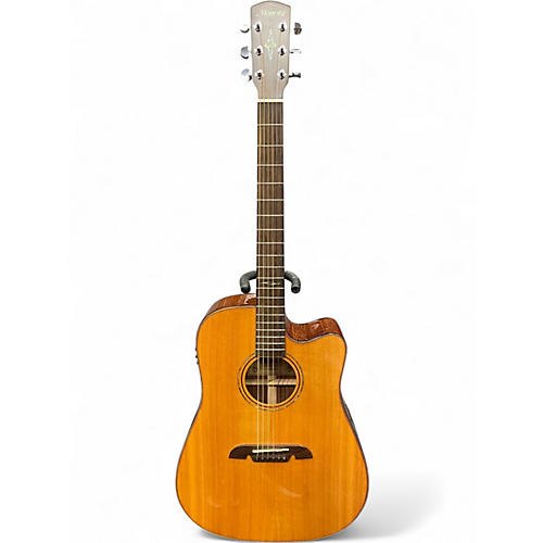 Used Alvarez MD60SCE Natural Acoustic Electric Guitar Natural