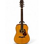 Used Alvarez MD610E HERRINGBONE Natural Acoustic Electric Guitar Natural
